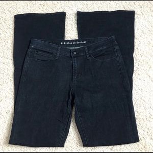 Articles of Society jeans flare dark wash